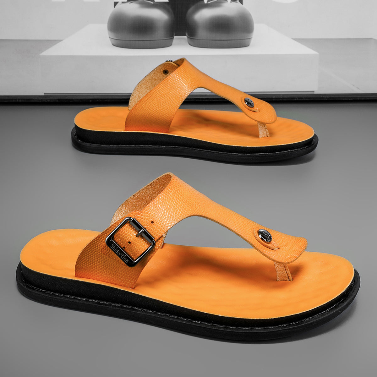 A11008 Men's large size Korean-style flip-flops