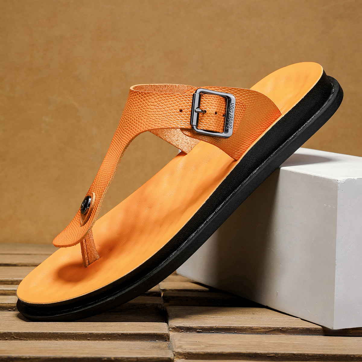 A11008 Men's large size Korean-style flip-flops