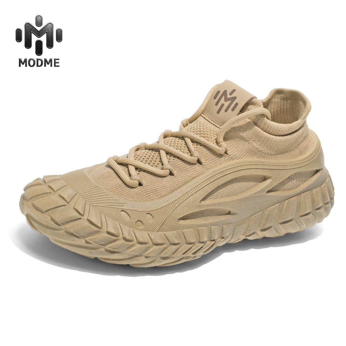 HX01 Men's summer breathable flyknit mesh construction work safety shoes with slip-resistant soles