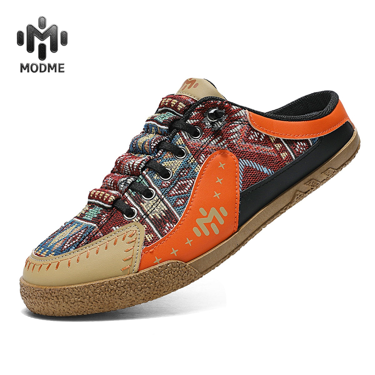 GB01 Baotou Men's Summer Breathable Mesh Slippers