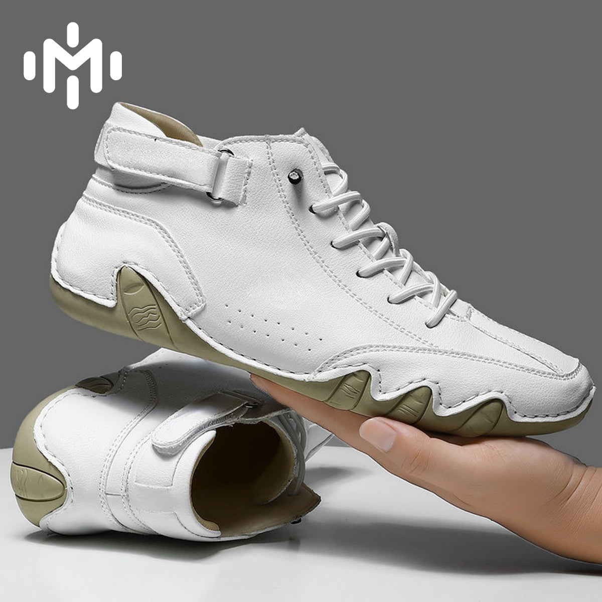 FJ-8008 Casual versatile men's shoes, high-top men's casual shoes