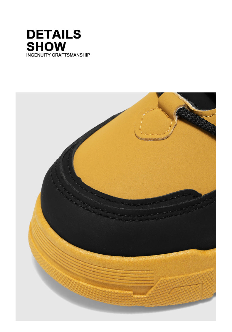 D836 Hiking boots with slip-resistant soles