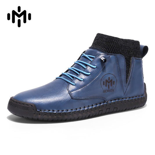 FJ-7009 Men's Martin Boots High-Top Work Boots