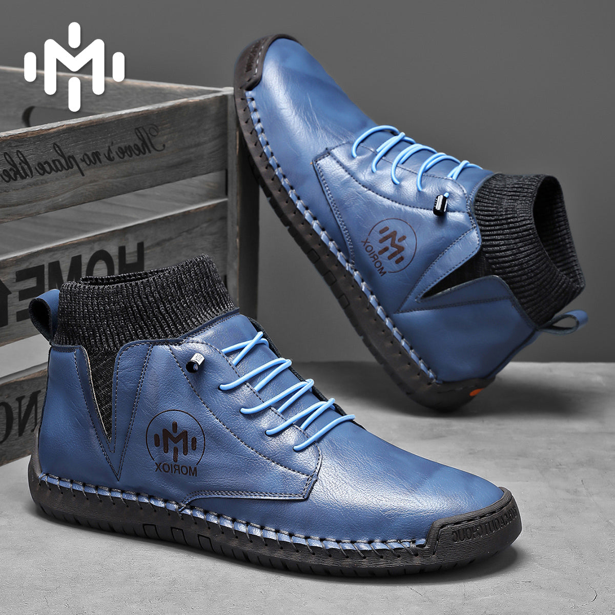 FJ-7009 Men's Martin Boots High-Top Work Boots