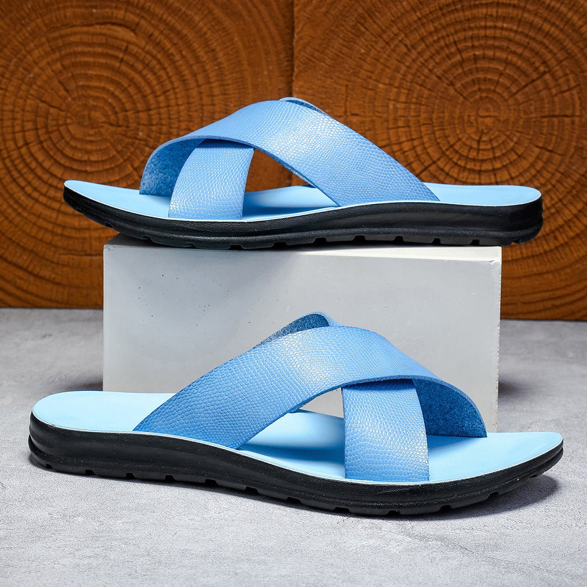 A2004 European and American retro Roman sandals