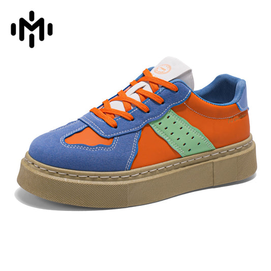 L835 Men's Shoes New Retro Colorblocking Sports Casual Board Shoes