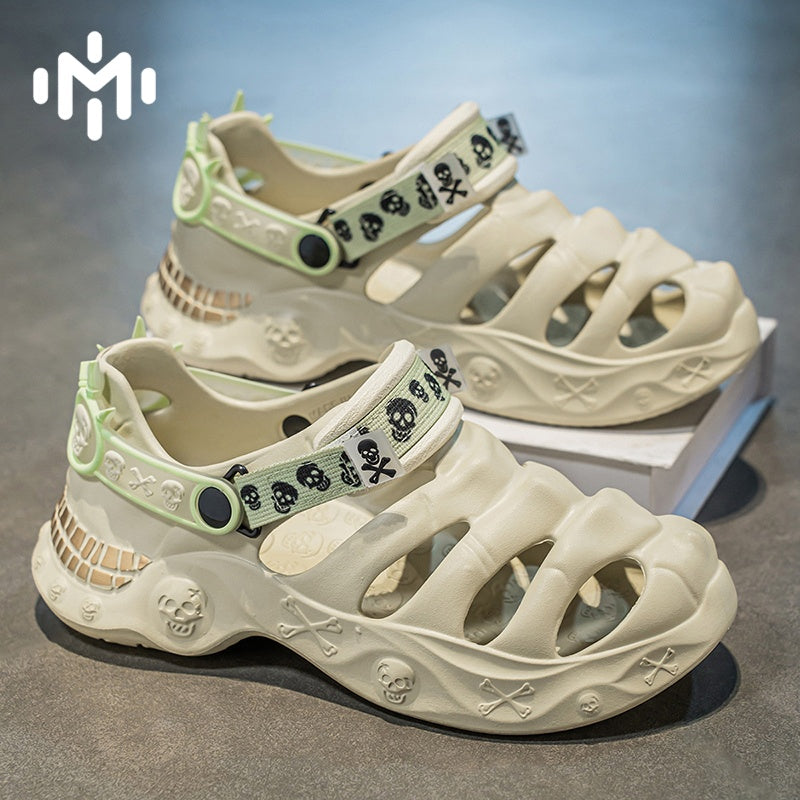 9205 Summer leather sandals for men and women