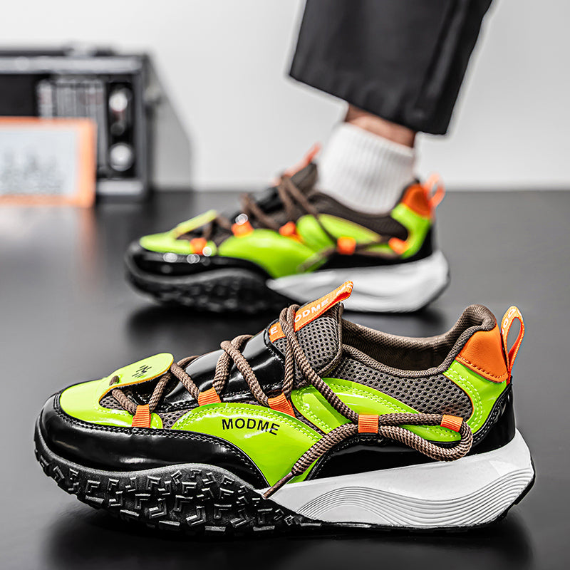 L17 Flying knit mesh tire sole dad shoes