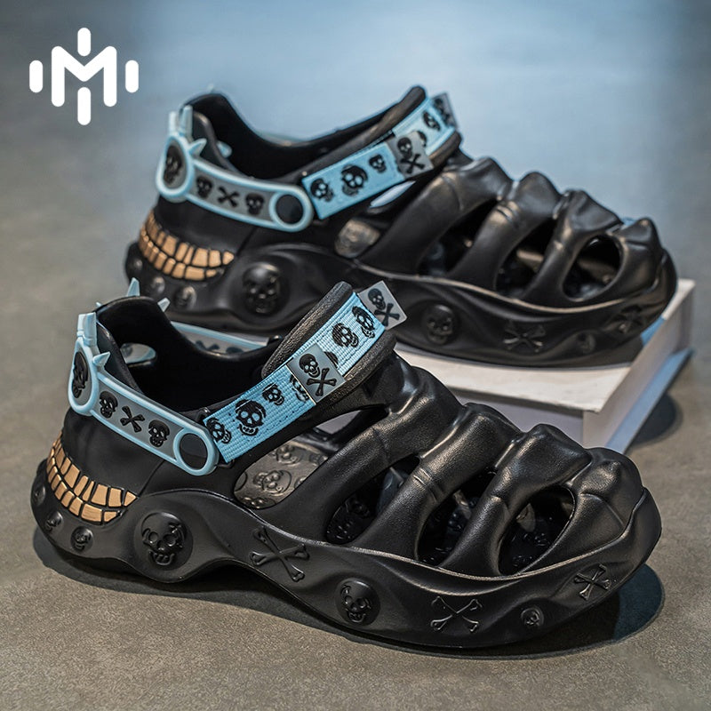 9205 Summer leather sandals for men and women