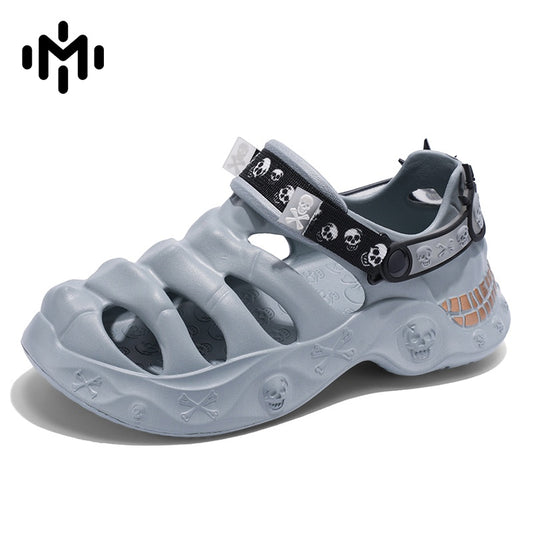 9205 Summer leather sandals for men and women