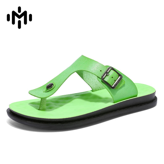 A11008 Men's large size Korean-style flip-flops