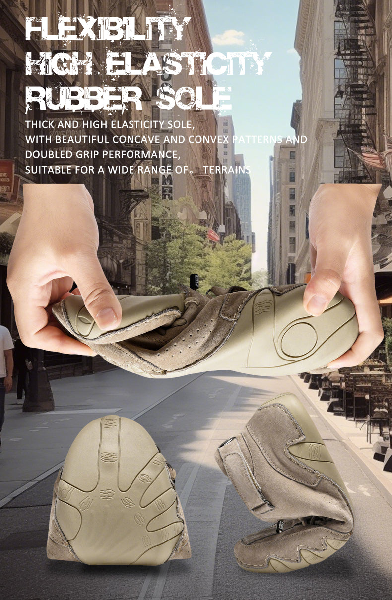 FJ-8008 Casual versatile men's shoes, high-top men's casual shoes detail image 5