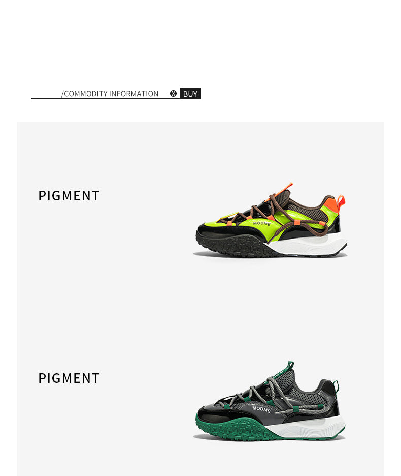 L17 Flying knit mesh tire sole dad shoes detail image 3