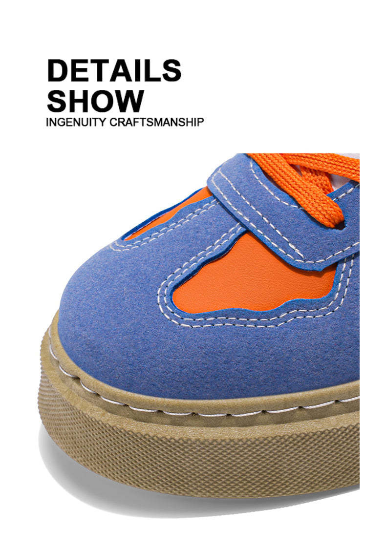 L835 Men's Shoes New Retro Colorblocking Sports Casual Board Shoes detail image 4