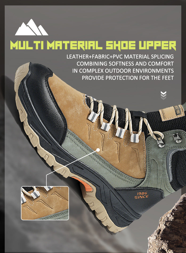 KL311 High-top hiking boots for men detail image 4