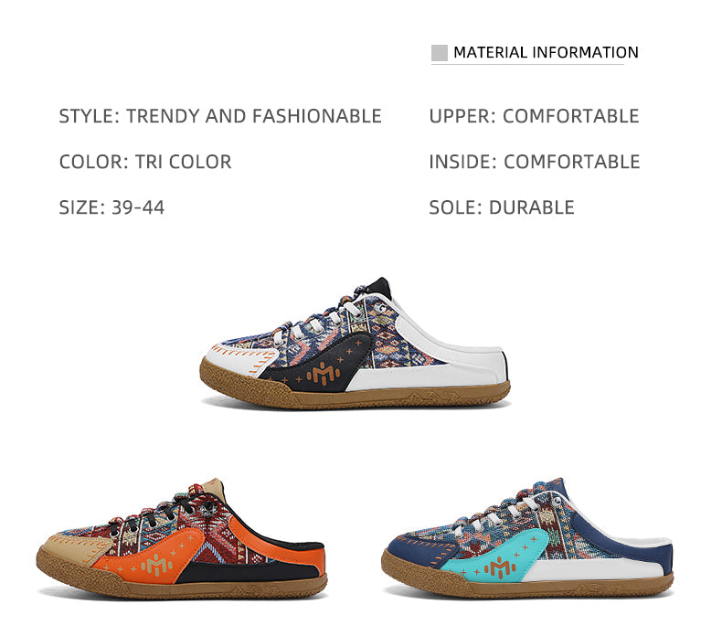 GB01 Baotou Men's Summer Breathable Mesh Slippers detail image 5