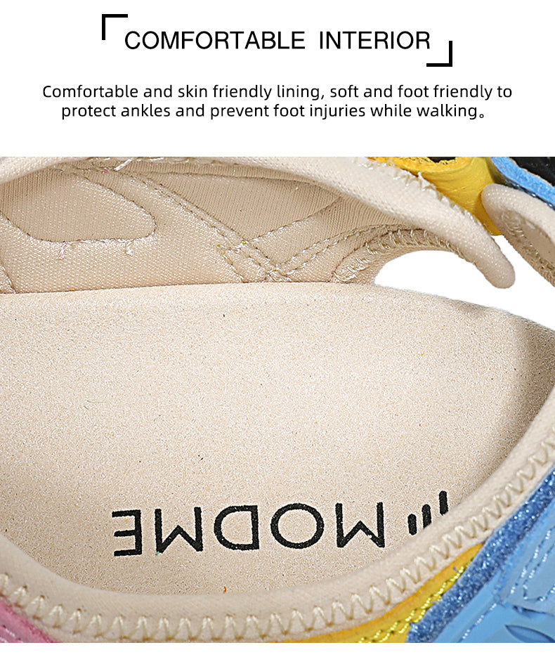 FTW001 Summer leather sandals for men and women detail image 6