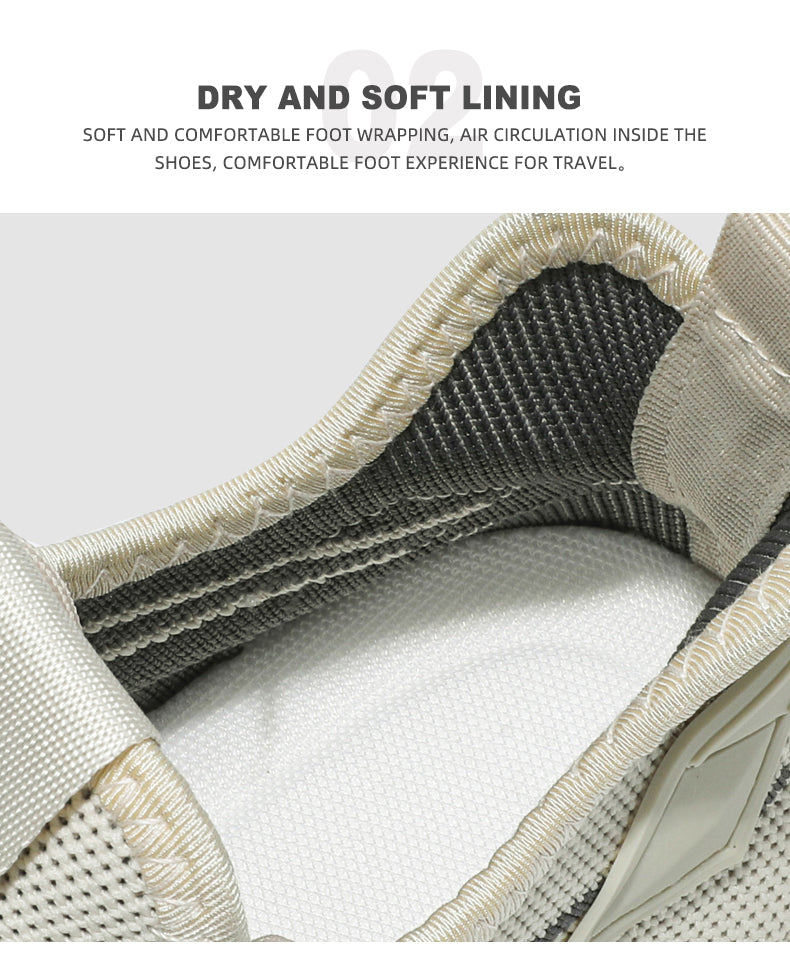 58011 Coconut Men's Summer Breathable Mesh Thin Shoes detail image 6