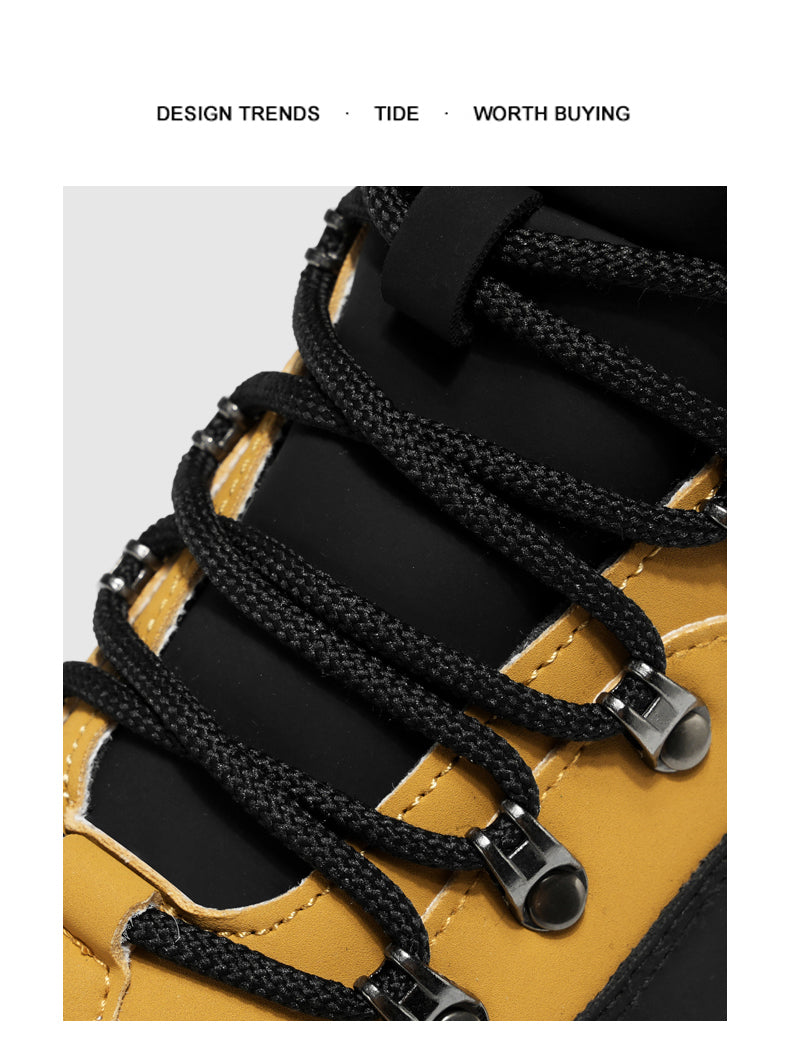 D836 Hiking boots with slip-resistant soles detail image 6