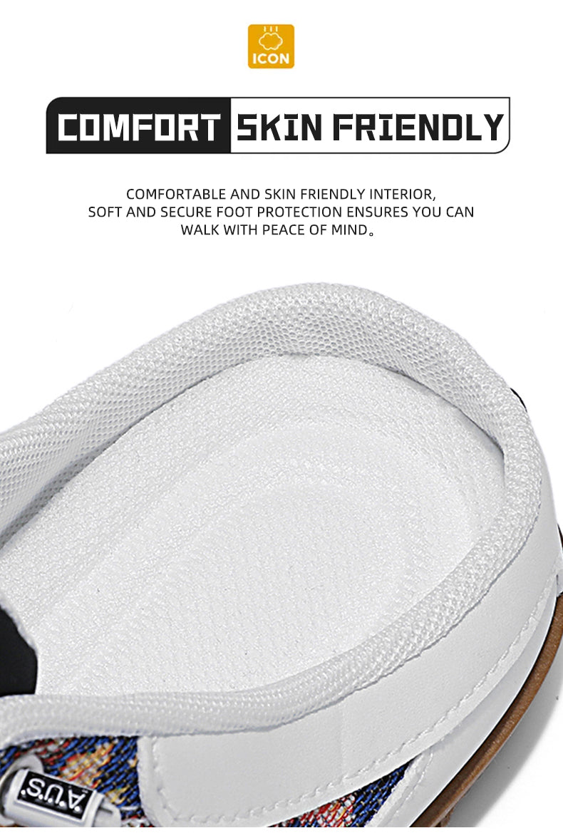 GB01 Baotou Men's Summer Breathable Mesh Slippers detail image 7