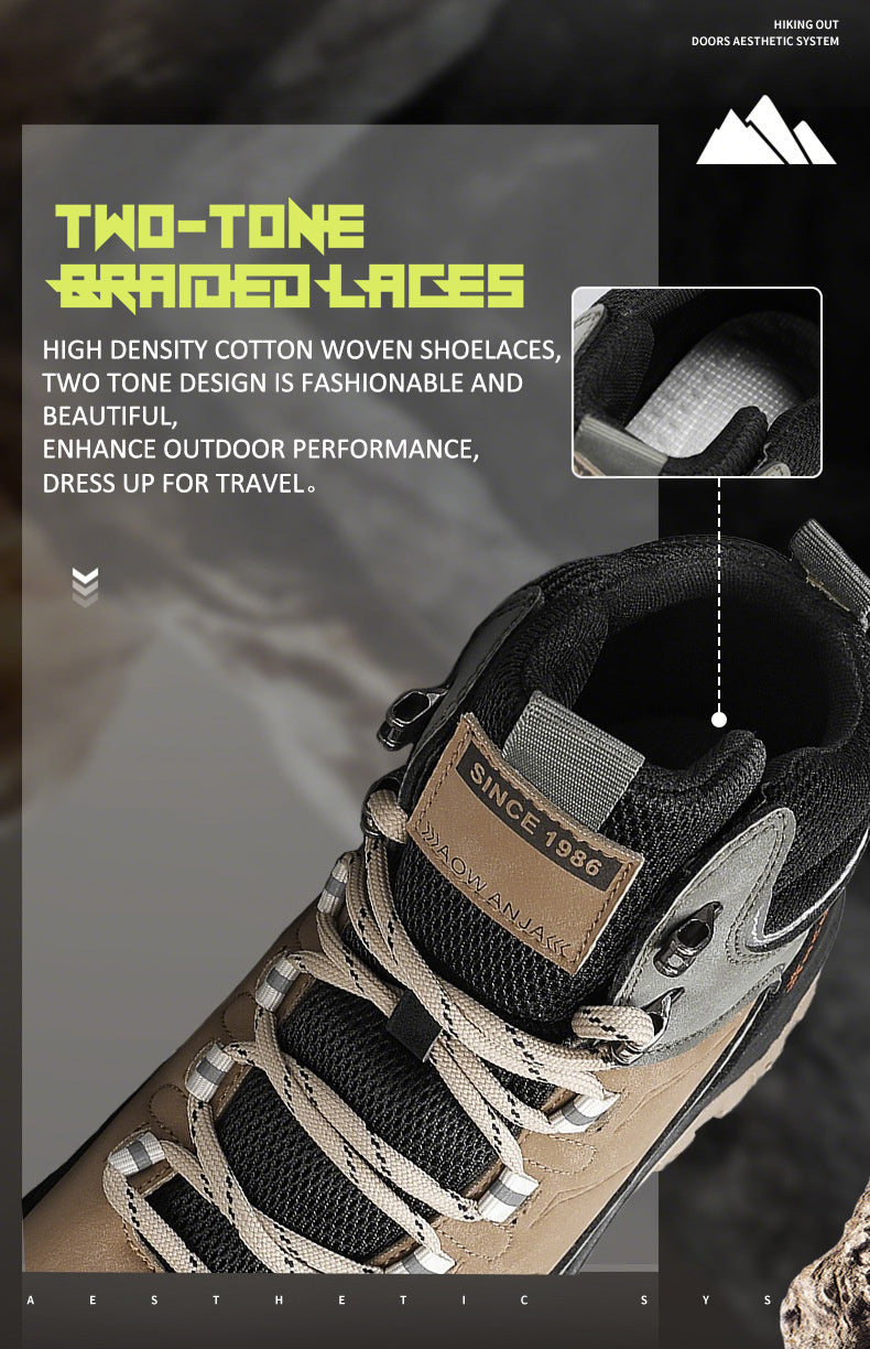 KL311 High-top hiking boots for men detail image 6