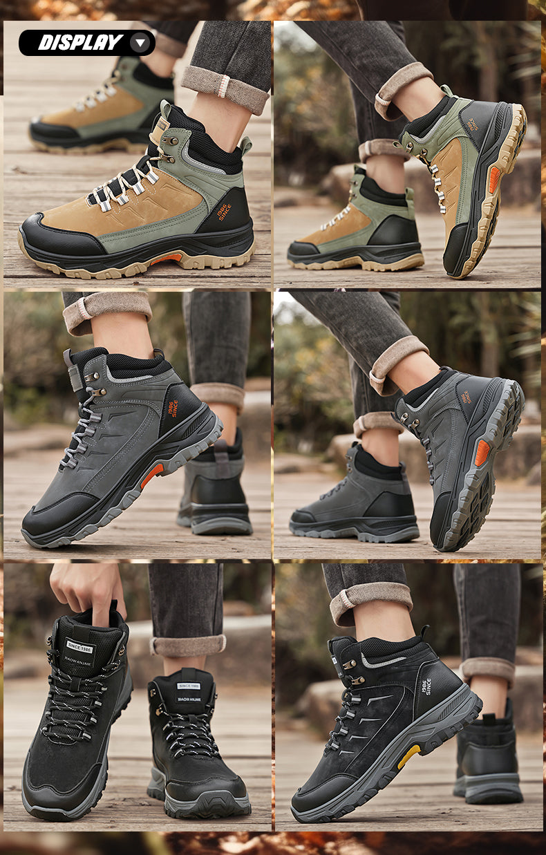 KL311 High-top hiking boots for men detail image 7