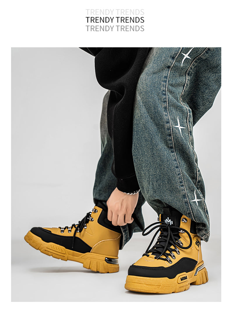 D836 Hiking boots with slip-resistant soles detail image 10