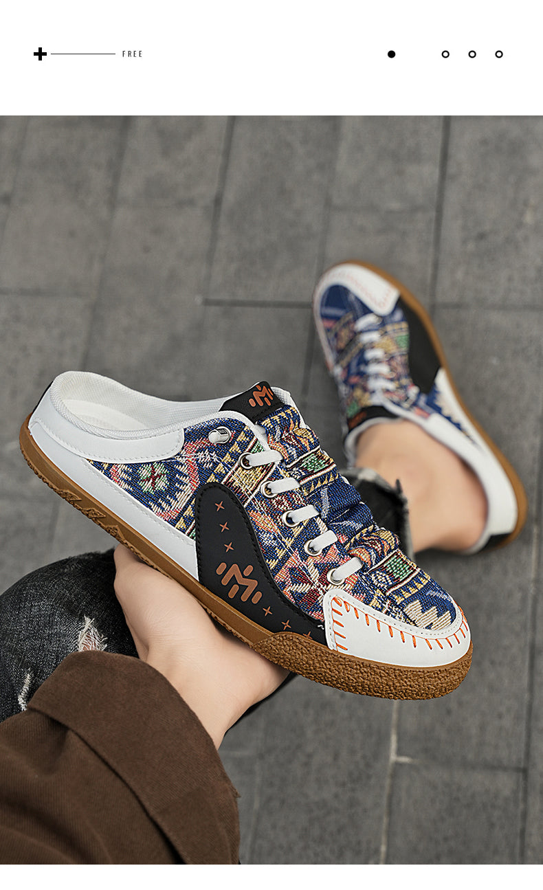 GB01 Baotou Men's Summer Breathable Mesh Slippers detail image 10