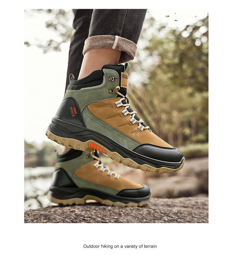 KL311 High-top hiking boots for men detail image 10