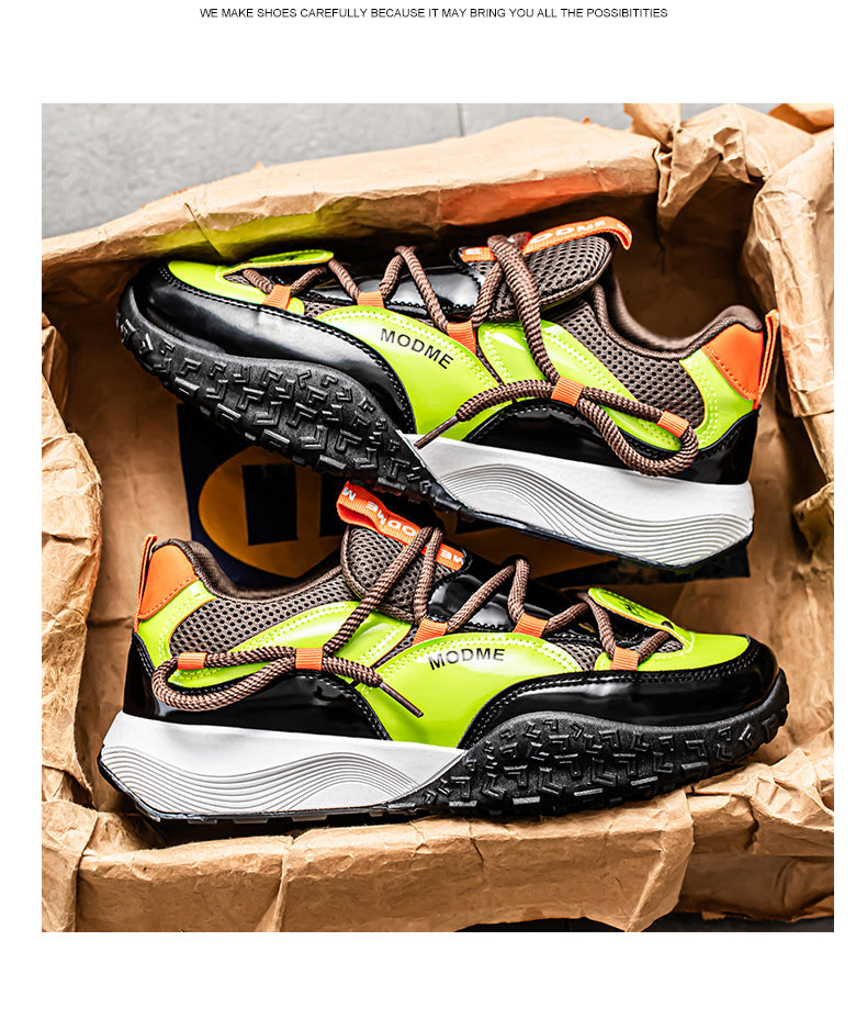 L17 Flying knit mesh tire sole dad shoes detail image 12