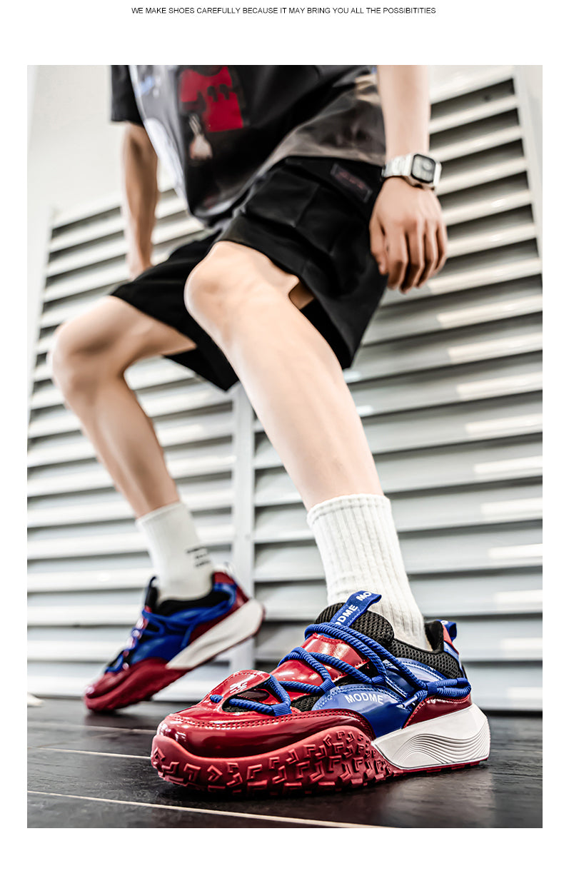 L17 Flying knit mesh tire sole dad shoes detail image 14