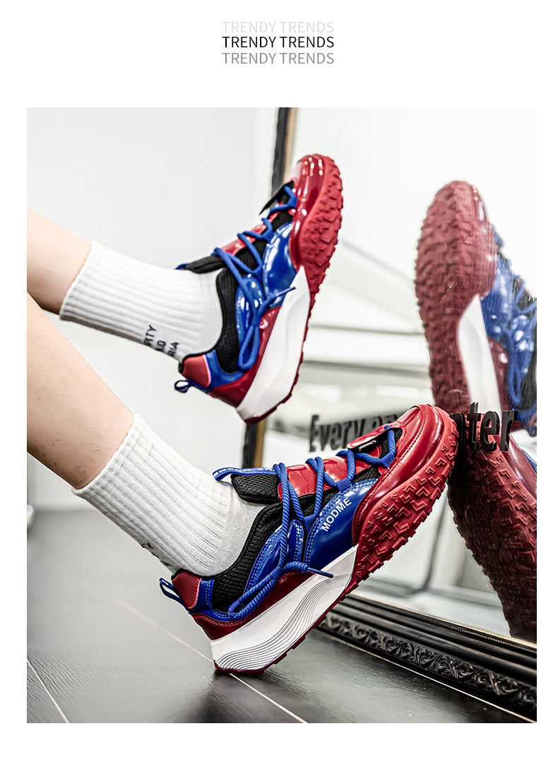 L17 Flying knit mesh tire sole dad shoes detail image 16