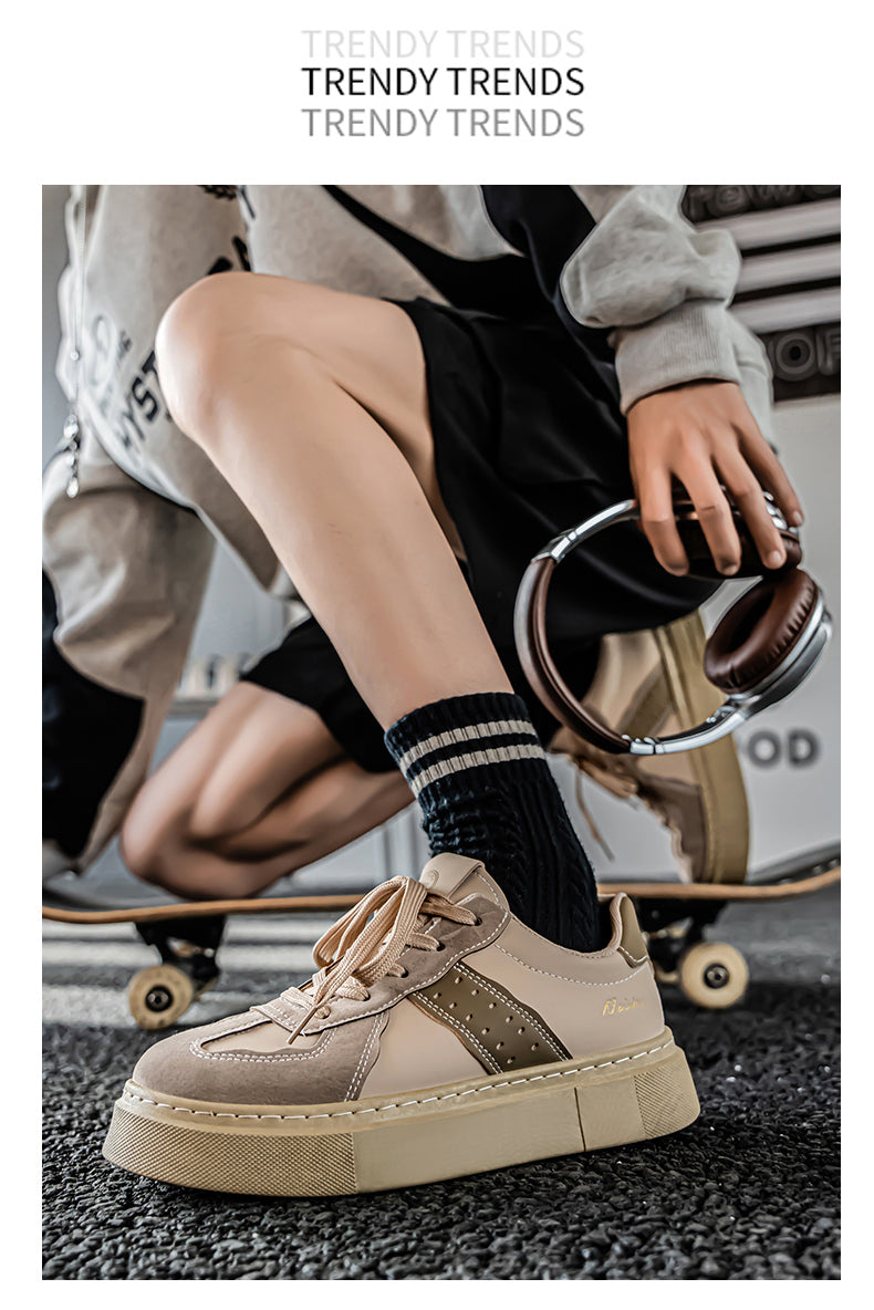 L835 Men's Shoes New Retro Colorblocking Sports Casual Board Shoes detail image 15