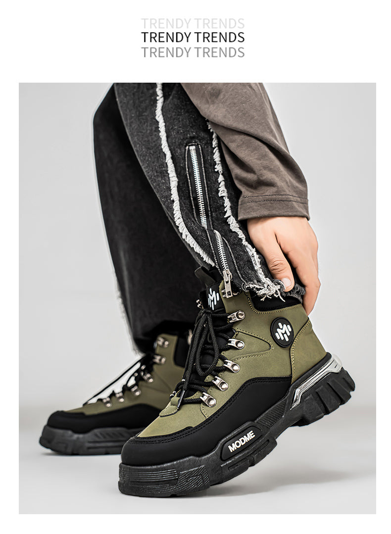 D836 Hiking boots with slip-resistant soles detail image 16