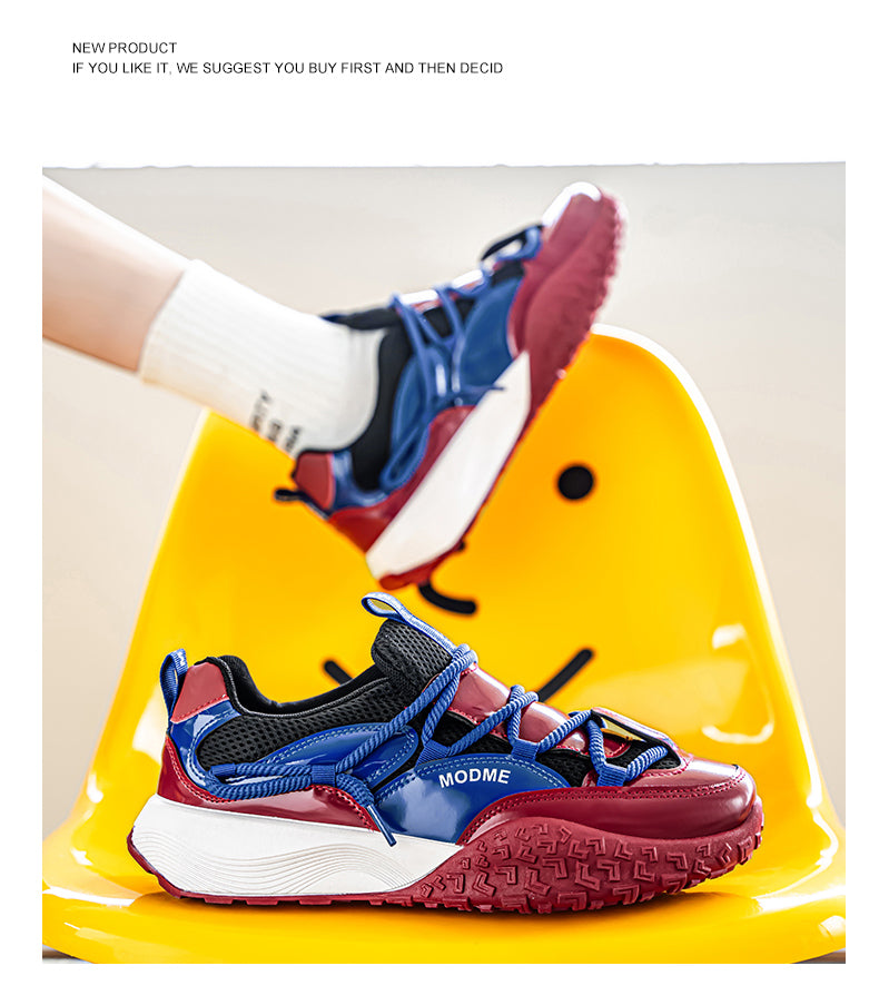 L17 Flying knit mesh tire sole dad shoes detail image 17