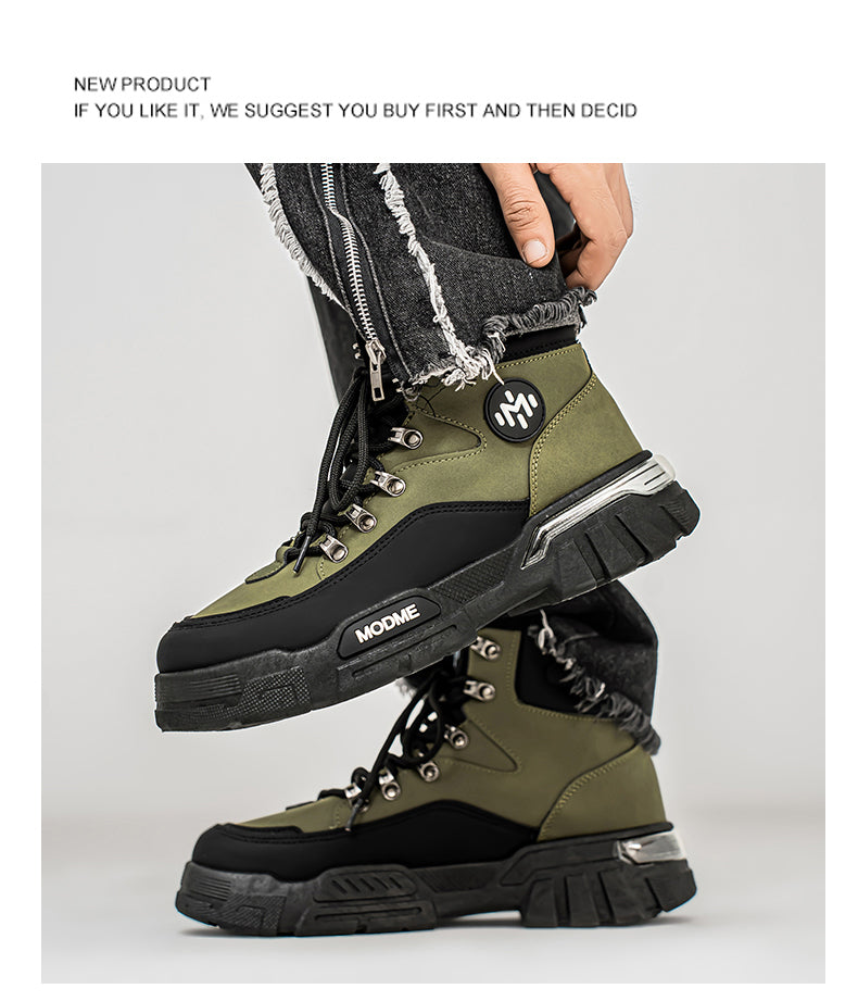 D836 Hiking boots with slip-resistant soles detail image 17