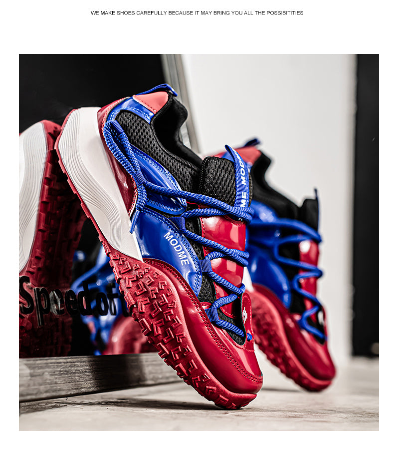 L17 Flying knit mesh tire sole dad shoes detail image 18