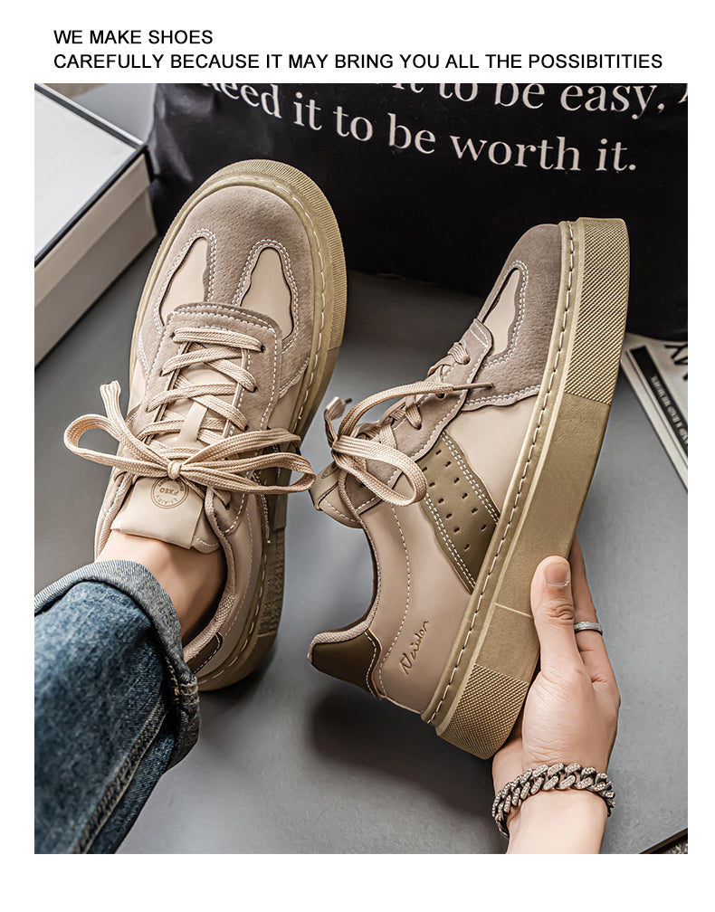 L835 Men's Shoes New Retro Colorblocking Sports Casual Board Shoes detail image 17