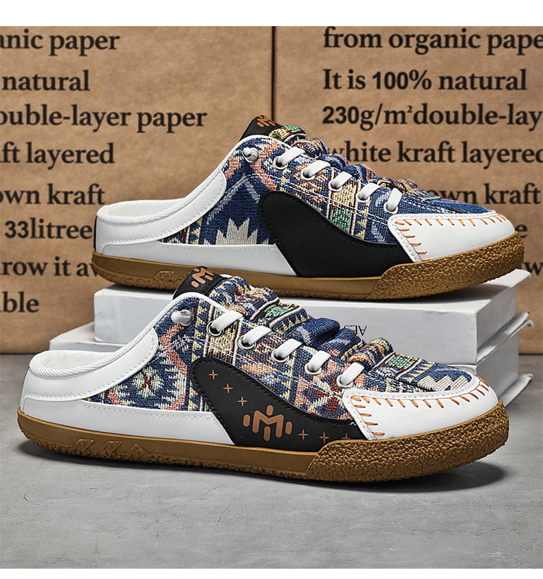 GB01 Baotou Men's Summer Breathable Mesh Slippers detail image 18