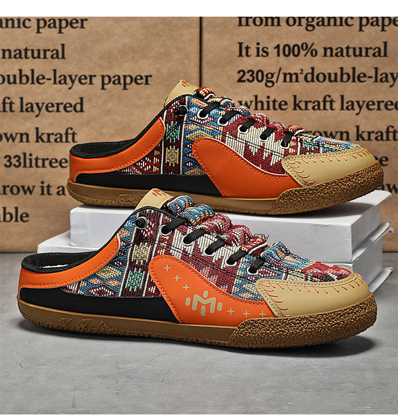 GB01 Baotou Men's Summer Breathable Mesh Slippers detail image 19