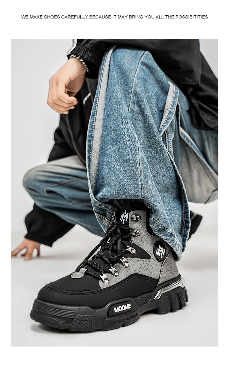 D836 Hiking boots with slip-resistant soles detail image 20