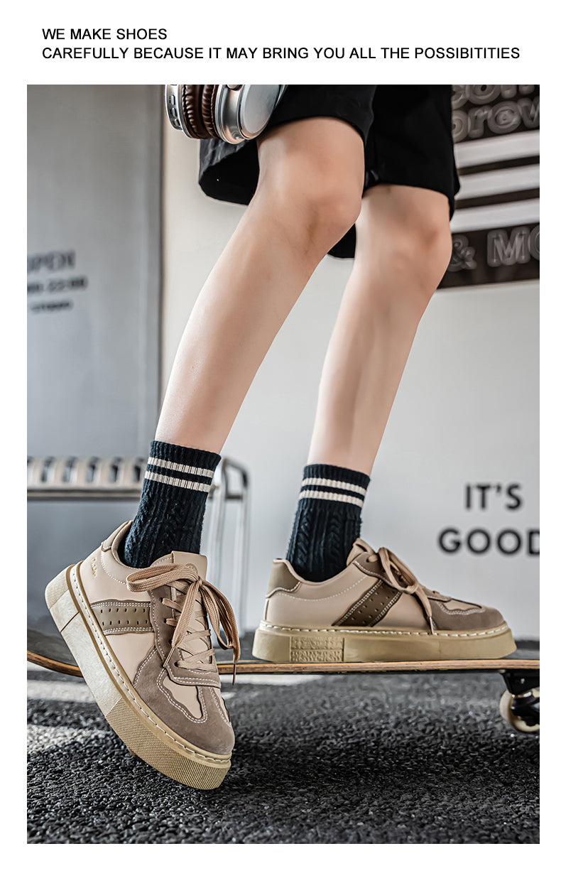 L835 Men's Shoes New Retro Colorblocking Sports Casual Board Shoes detail image 19