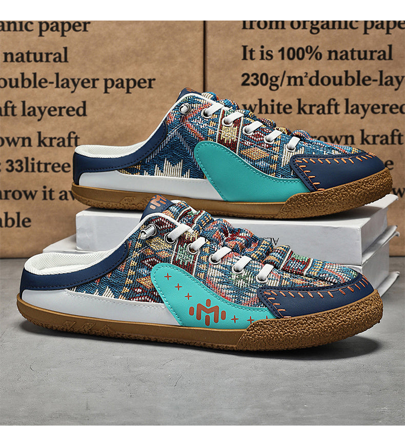 GB01 Baotou Men's Summer Breathable Mesh Slippers detail image 20