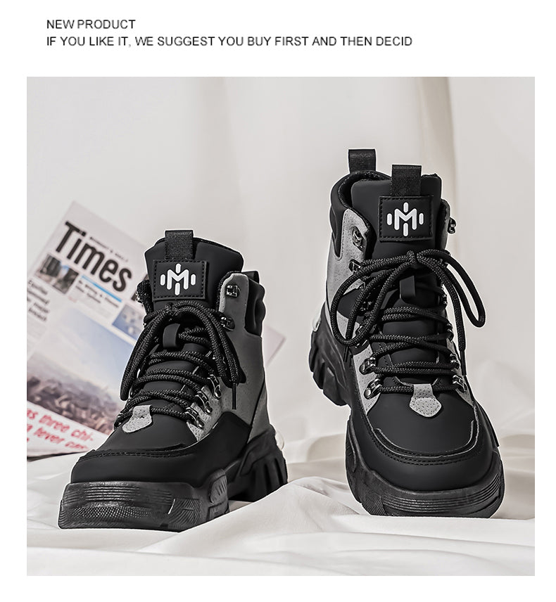 D836 Hiking boots with slip-resistant soles detail image 21