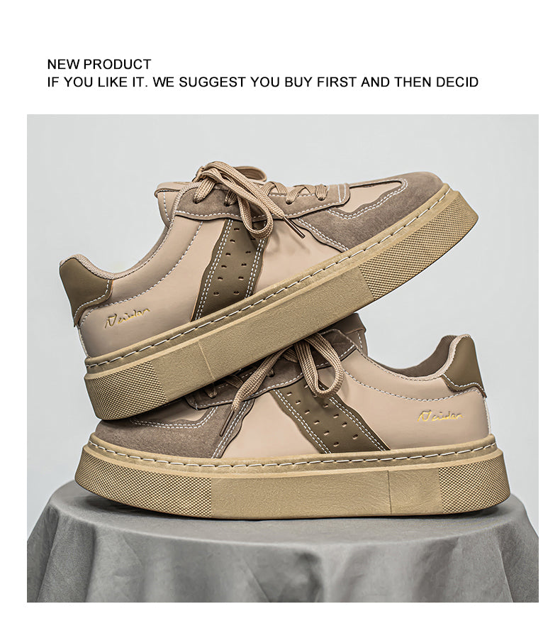 L835 Men's Shoes New Retro Colorblocking Sports Casual Board Shoes detail image 20