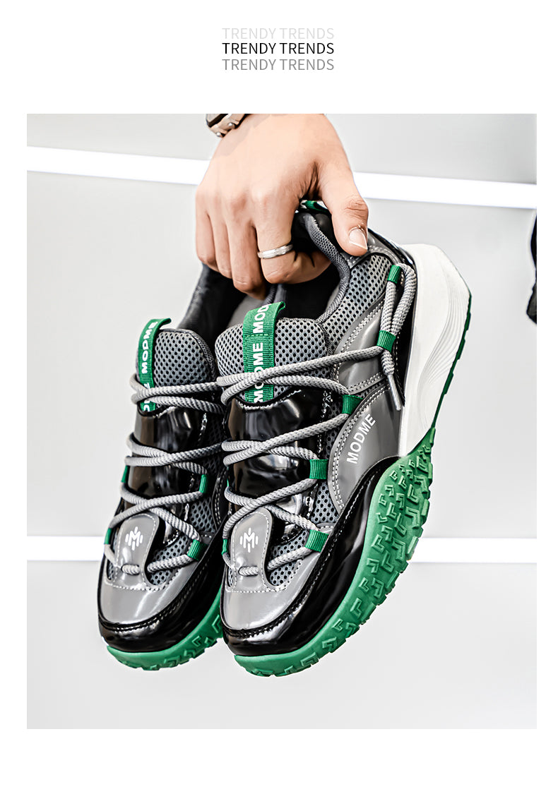 L17 Flying knit mesh tire sole dad shoes detail image 22