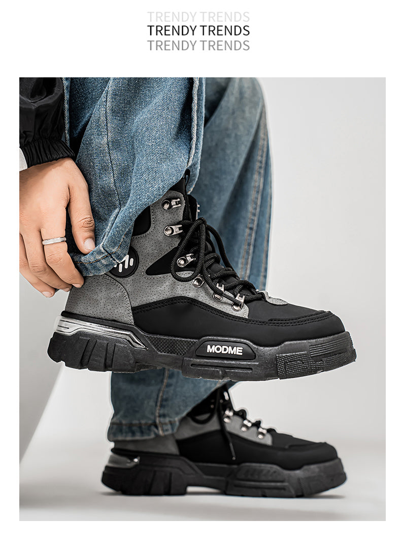 D836 Hiking boots with slip-resistant soles detail image 22