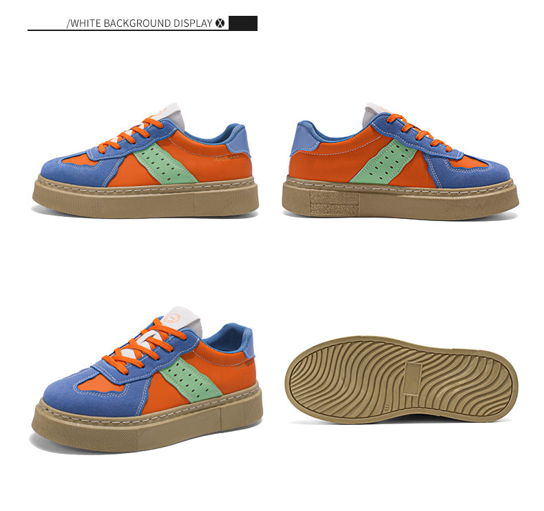 L835 Men's Shoes New Retro Colorblocking Sports Casual Board Shoes detail image 21