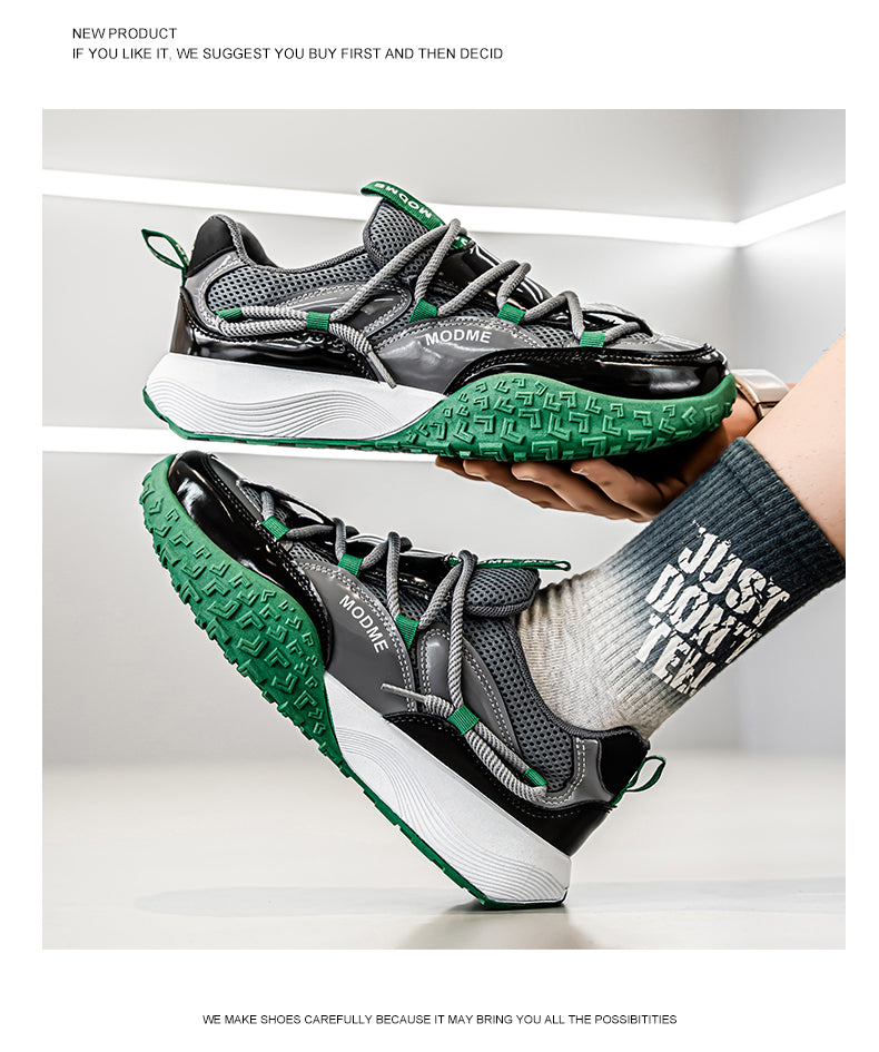 L17 Flying knit mesh tire sole dad shoes detail image 23