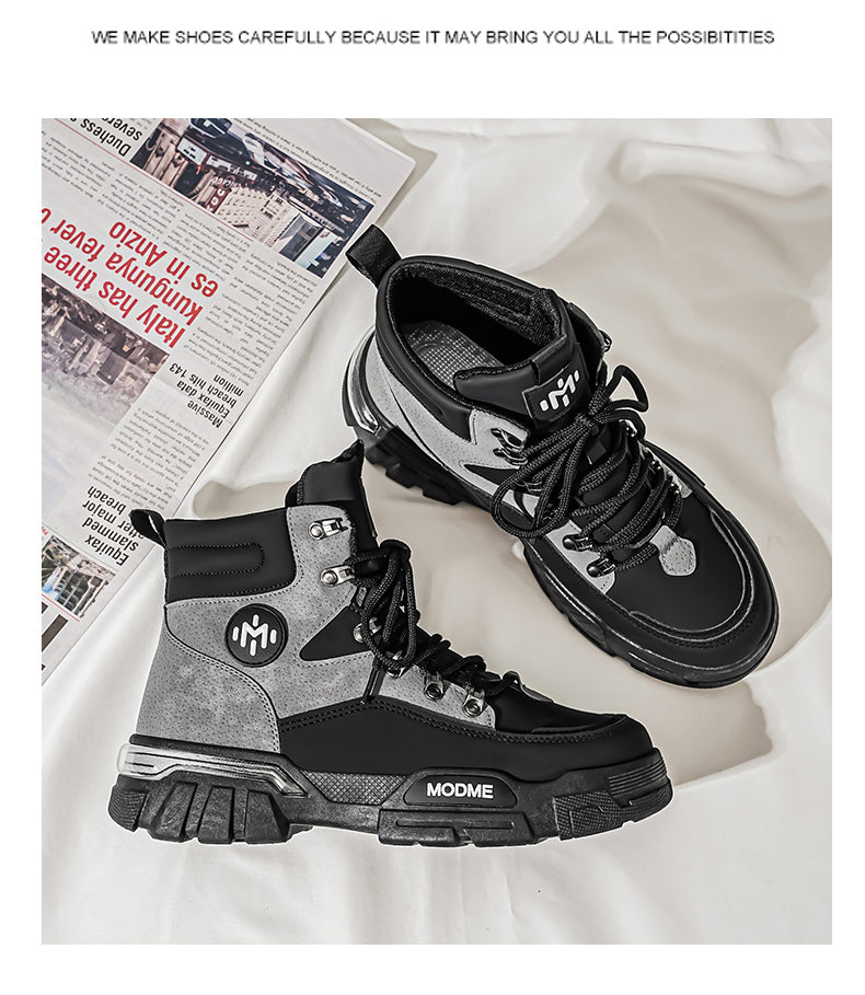 D836 Hiking boots with slip-resistant soles detail image 24